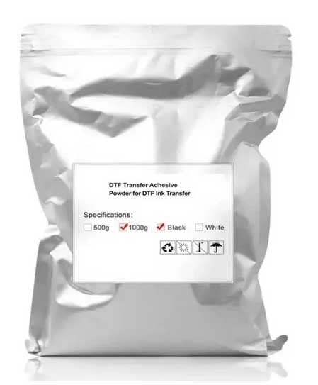 #168Premium 1KG White Black TPU DTF Hot Melt Adhesive Powder Glue Polyurethane For T-shirt Transfer Printing Printer