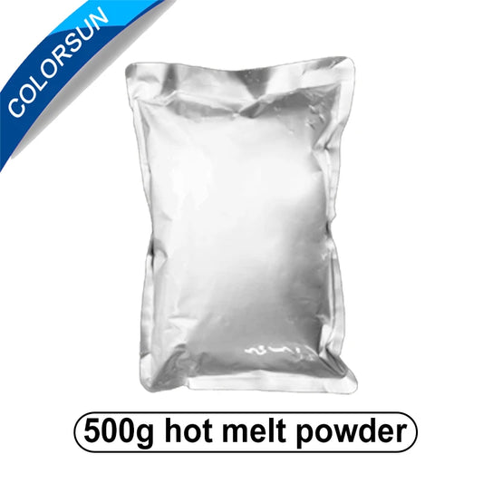 Colorsun 1kg/500g DTF Powder For dtf printing PET Film Printing T-shirt DTF Printer Powder Adhesive powder For Printing T-shirt